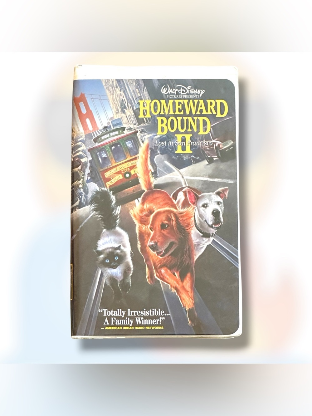 Homeward Bound II: Lost In San Francisco Clamshell Case VHS Tape